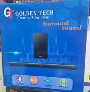 GOLDEN TECH 2.1CH SoundBar - Wireless Bluetooth Sound System