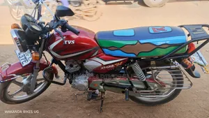 TVS HLX 125 2023 Red