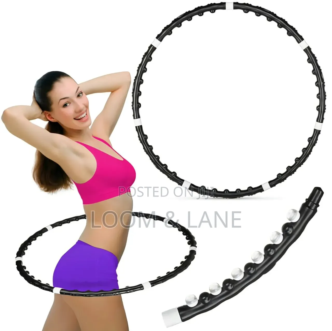 Acu-Hoop Pro Massaging Magnetic Hoop Exerciser