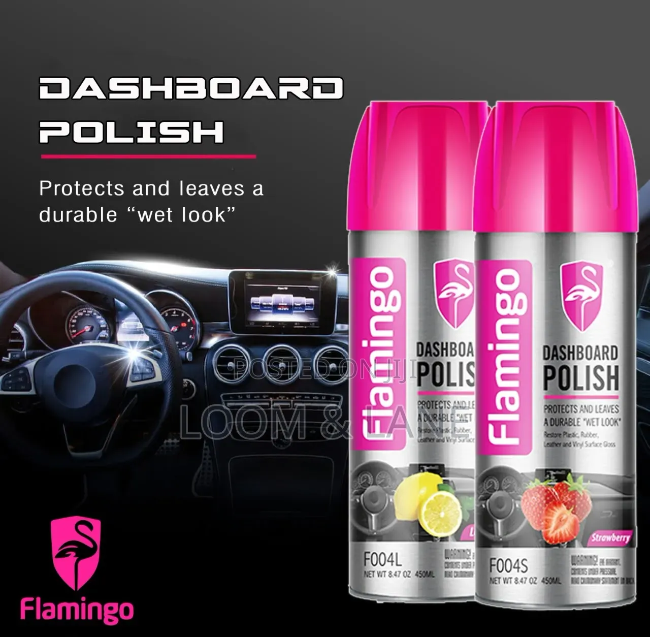 Flamingo Dashboard Polish – 450 Ml