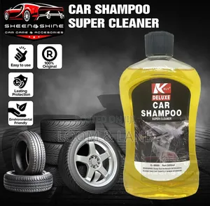 500ml Bottle of Deluxe Car Shampoo Super Cleaner