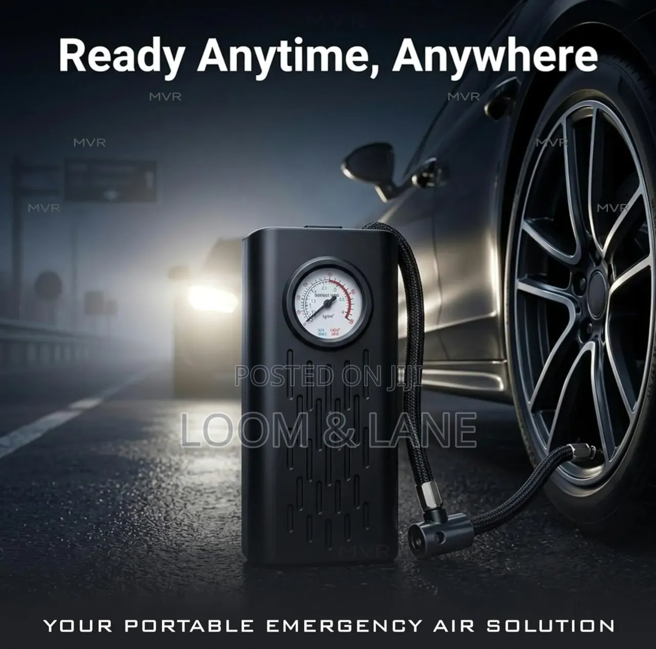 Cordless Air Pump for Car & Bike Tyres
