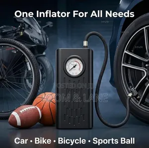 Cordless Air Pump for Car & Bike Tyres