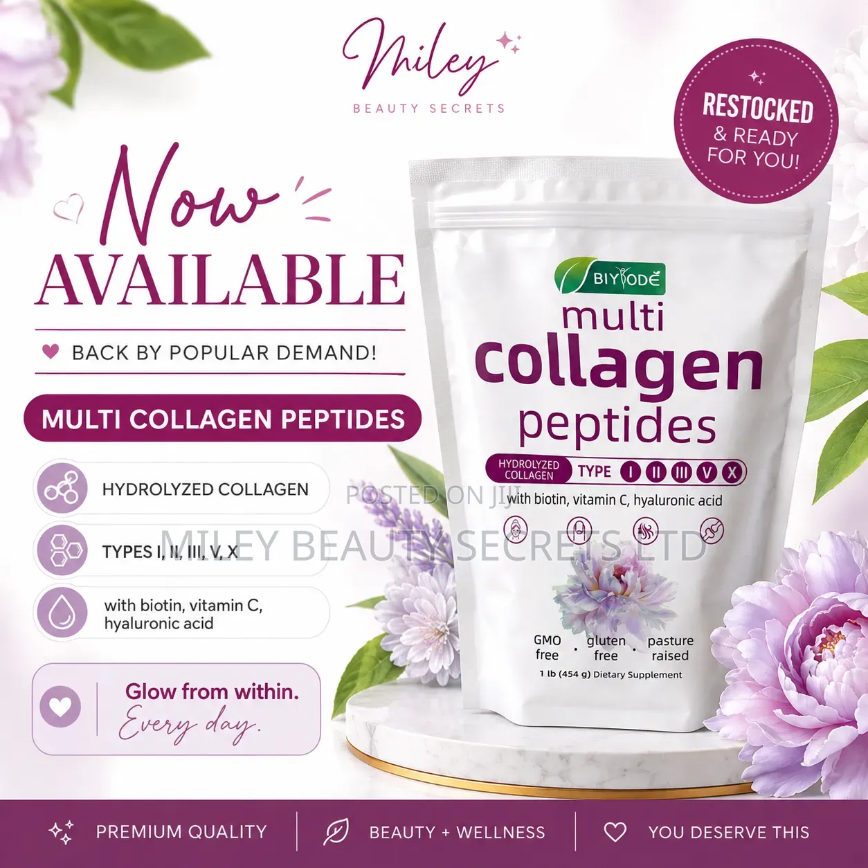 BIYODE Multi Collagen Peptides 💕✨