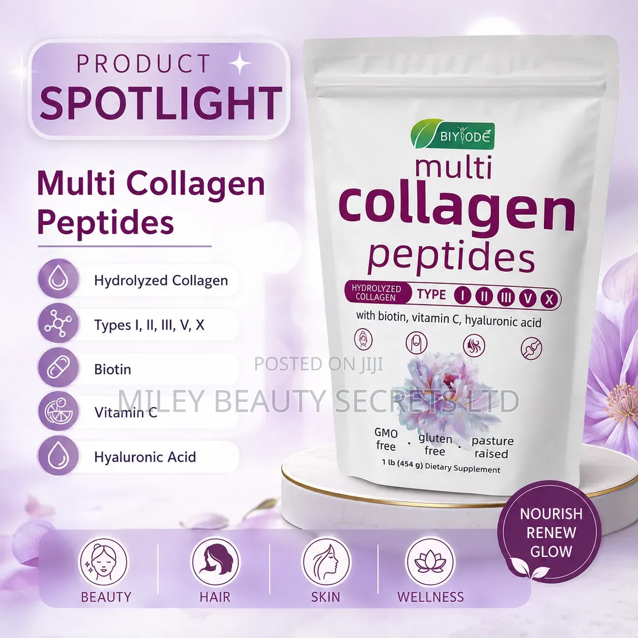 BIYODE Multi Collagen Peptides 💕✨