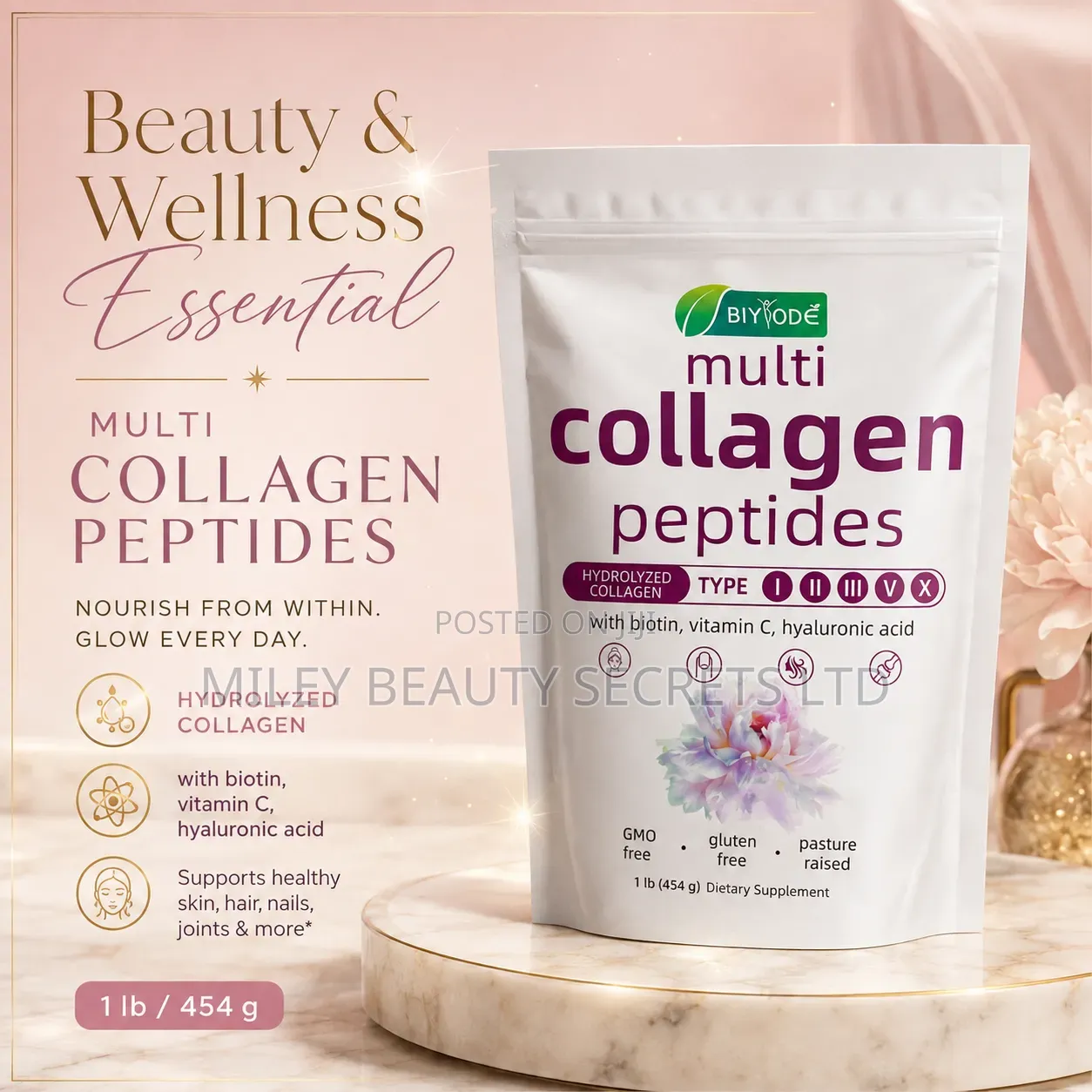 BIYODE Multi Collagen Peptides 💕✨