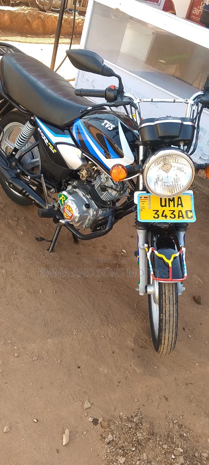 TVS HLX 125 2025 Black