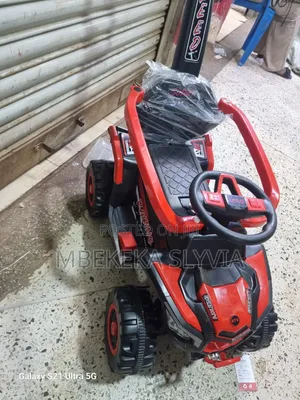 Kid's Toy Car-1-3 Years/ Toy Car With Remote Charger & Push Handle