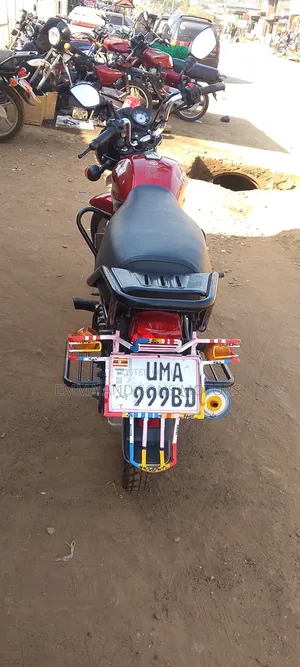 TVS HLX 125 2024 Red