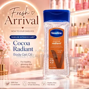 Vaseline Intensive Care Cocoa Radiant Body Gel Oil 🤎✨