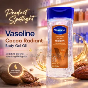 Vaseline Intensive Care Cocoa Radiant Body Gel Oil 🤎✨