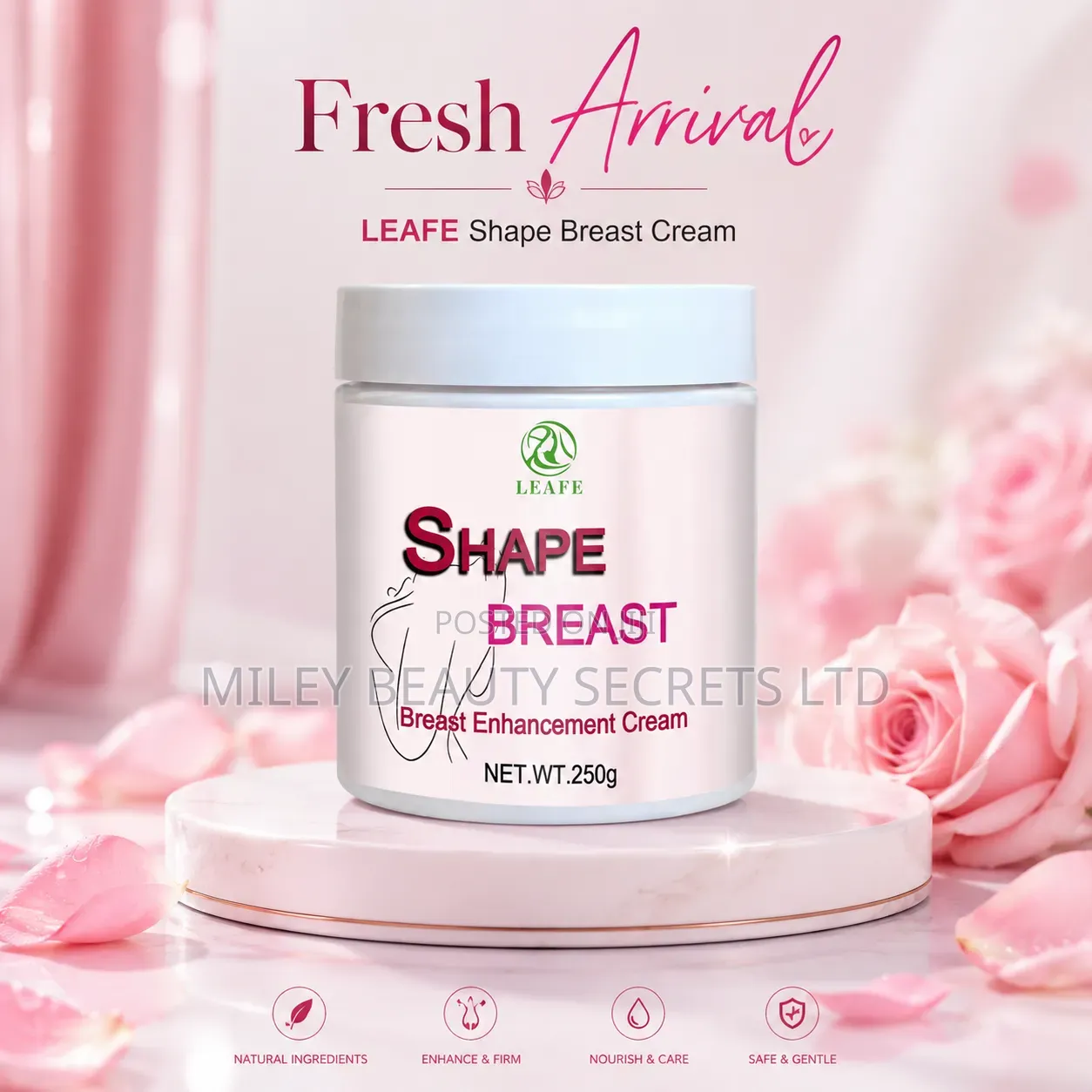 LEAFE Shape Breast Enhancement Cream 💗✨