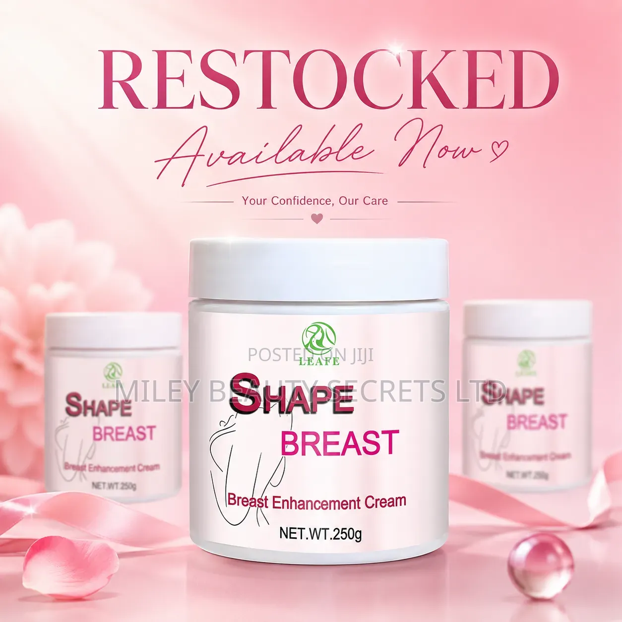 LEAFE Shape Breast Enhancement Cream 💗✨