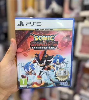 Sonic Shadow Generations Game Cd for Ps5