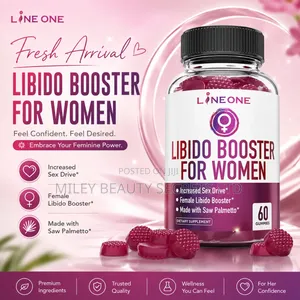 LINE ONE Libido Booster for Women – 60 Gummies