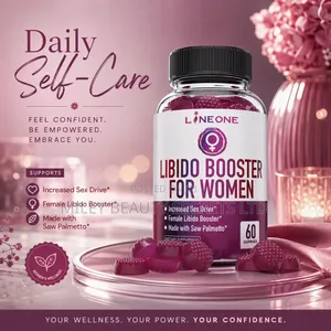 LINE ONE Libido Booster for Women – 60 Gummies