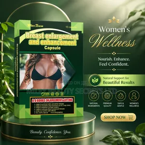 Breast Enlargement & Enhancement Capsule 🌿✨