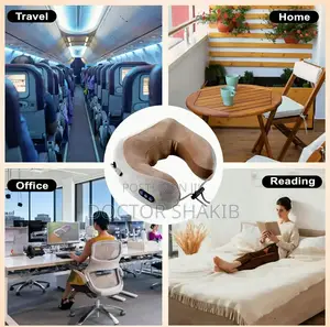 U-Shaped Electric Neck Massage Pillow