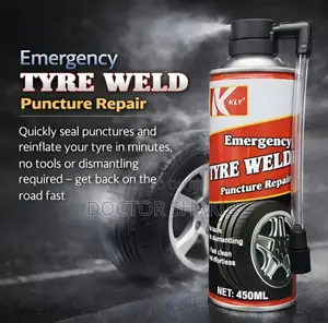 KLY Emergency Tyre Weld Puncture Repair and Inflator Spray