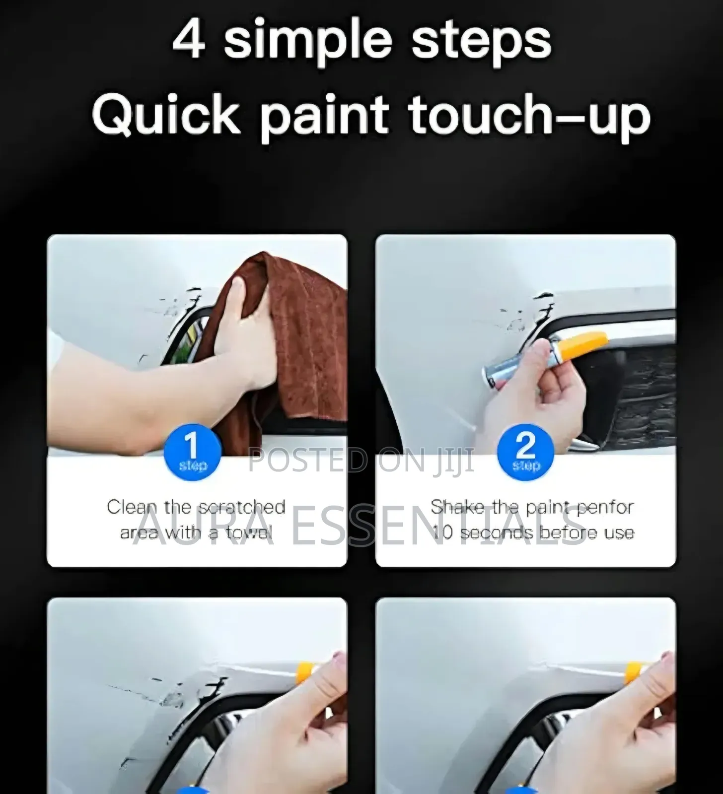 Lical Auto Paint Touch-Up Pen-White