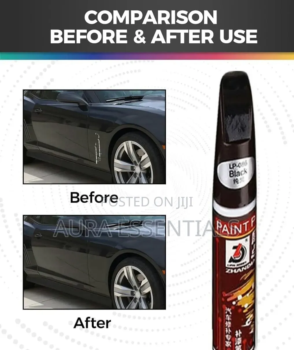 Lical Auto Paint Touch-Up Pen Black