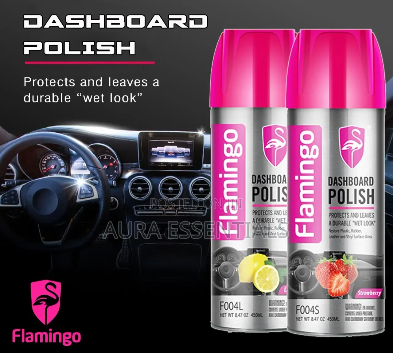 Flamingo Dashboard Polish – 450 Ml