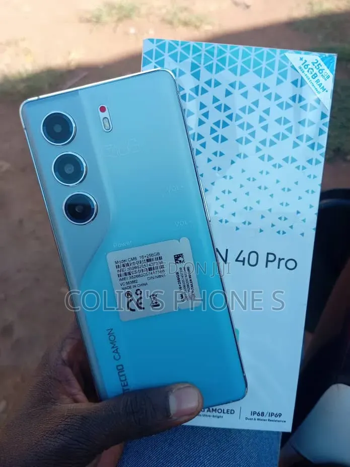 New Tecno Camon 40 Pro 5G 256 GB Blue