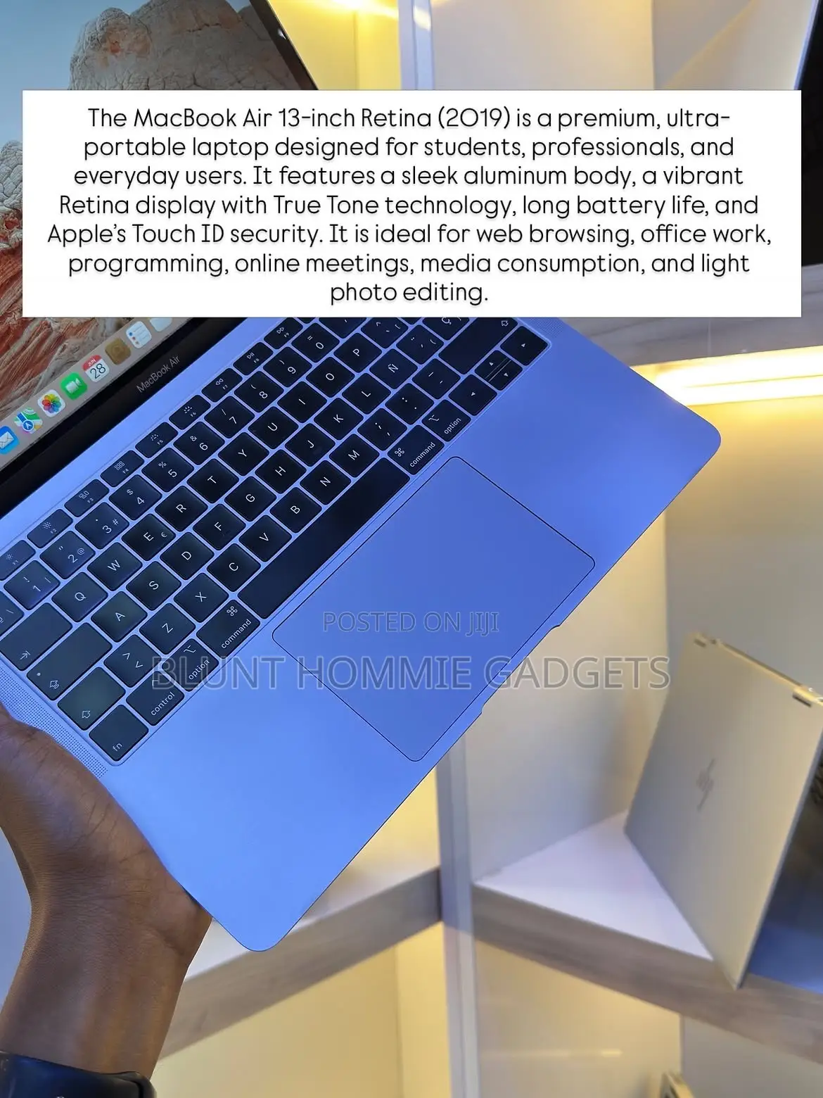 Laptop Apple MacBook Air 2019 8GB Intel Core i5 HDD+SSD 256GB
