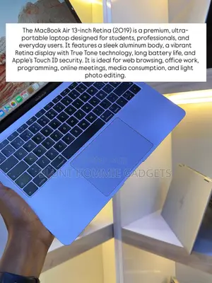 Laptop Apple MacBook Air 2019 8GB Intel Core i5 HDD+SSD 256GB