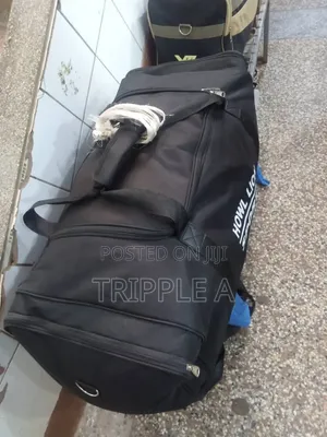 Black Howl Lion Sport Duffel Bag
