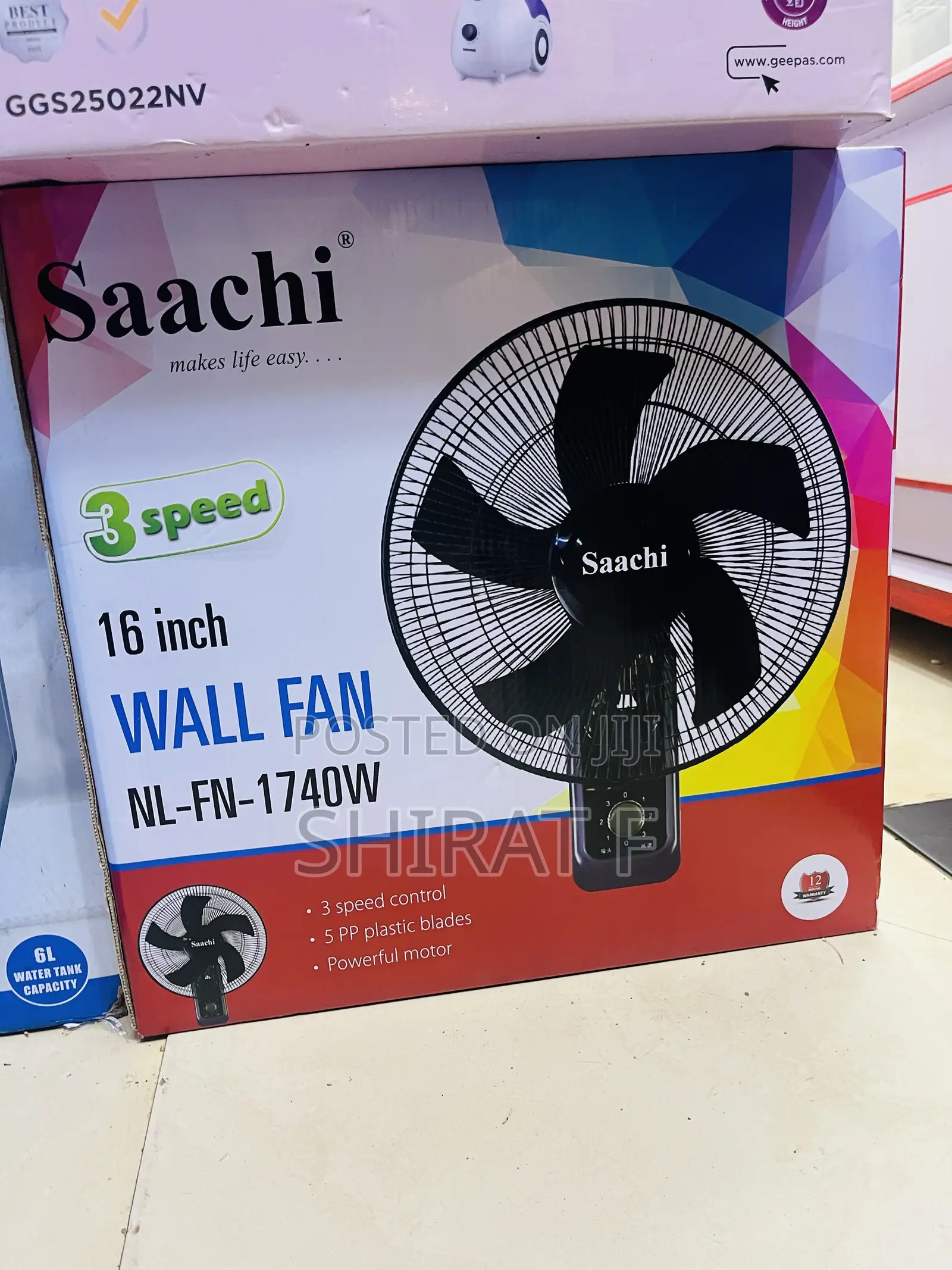 Saachi Wall Fan