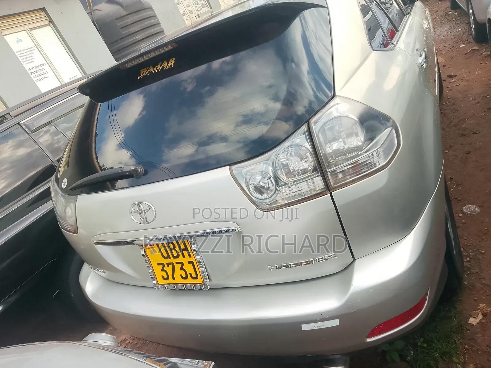 Toyota Harrier 2008 Silver