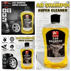 500ml Bottle of Deluxe Car Shampoo Super Cleaner