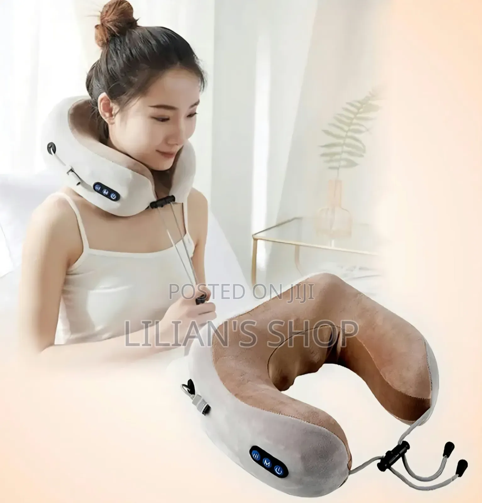 U-Shaped Electric Neck Massage Pillow