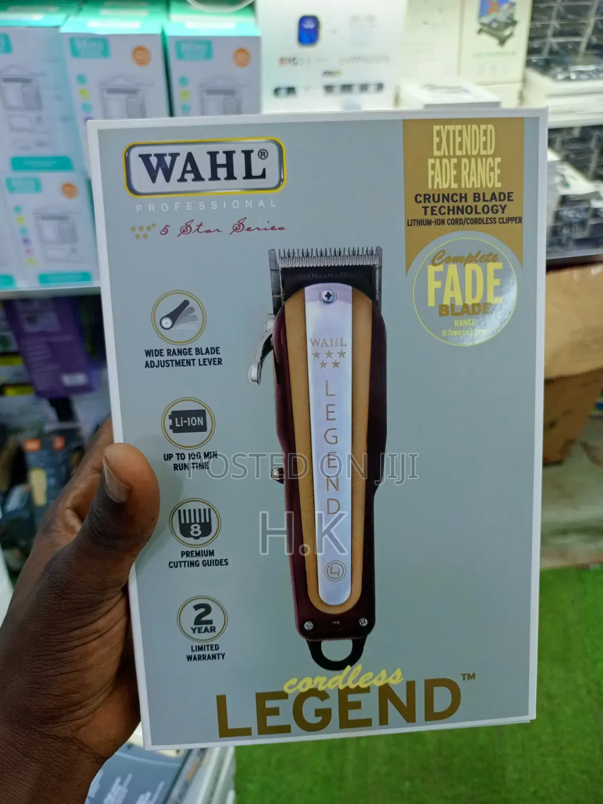 Wahl Professional 5-Star Series Cordless Legend Hair Clipper.