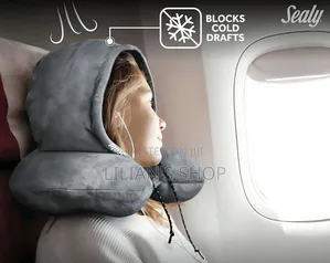 Hoodie Travel Pillow With Soft Memory Foam