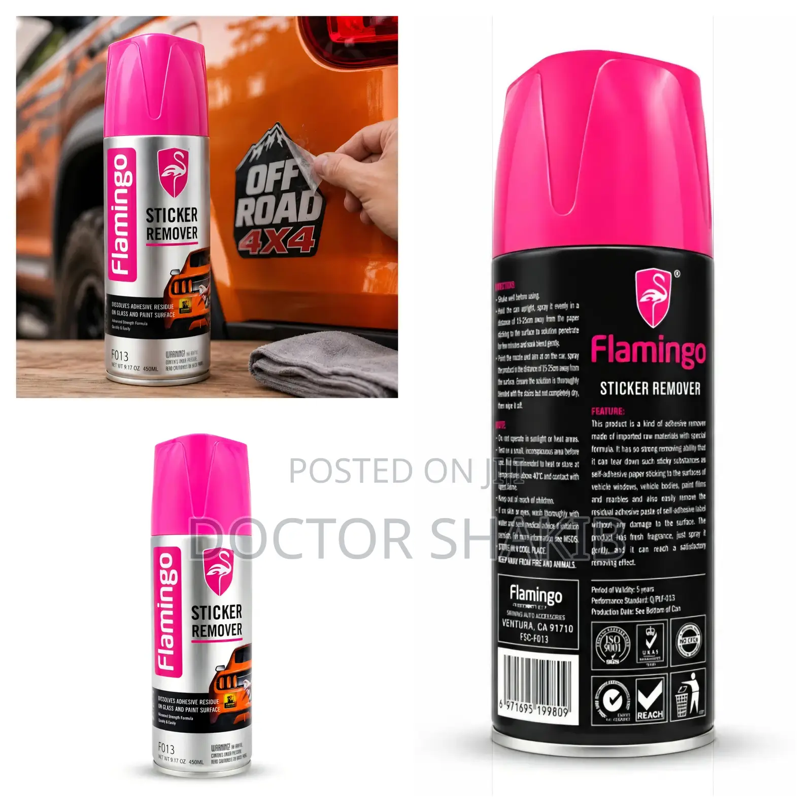 Flamingo Sticker Remover - 450ml