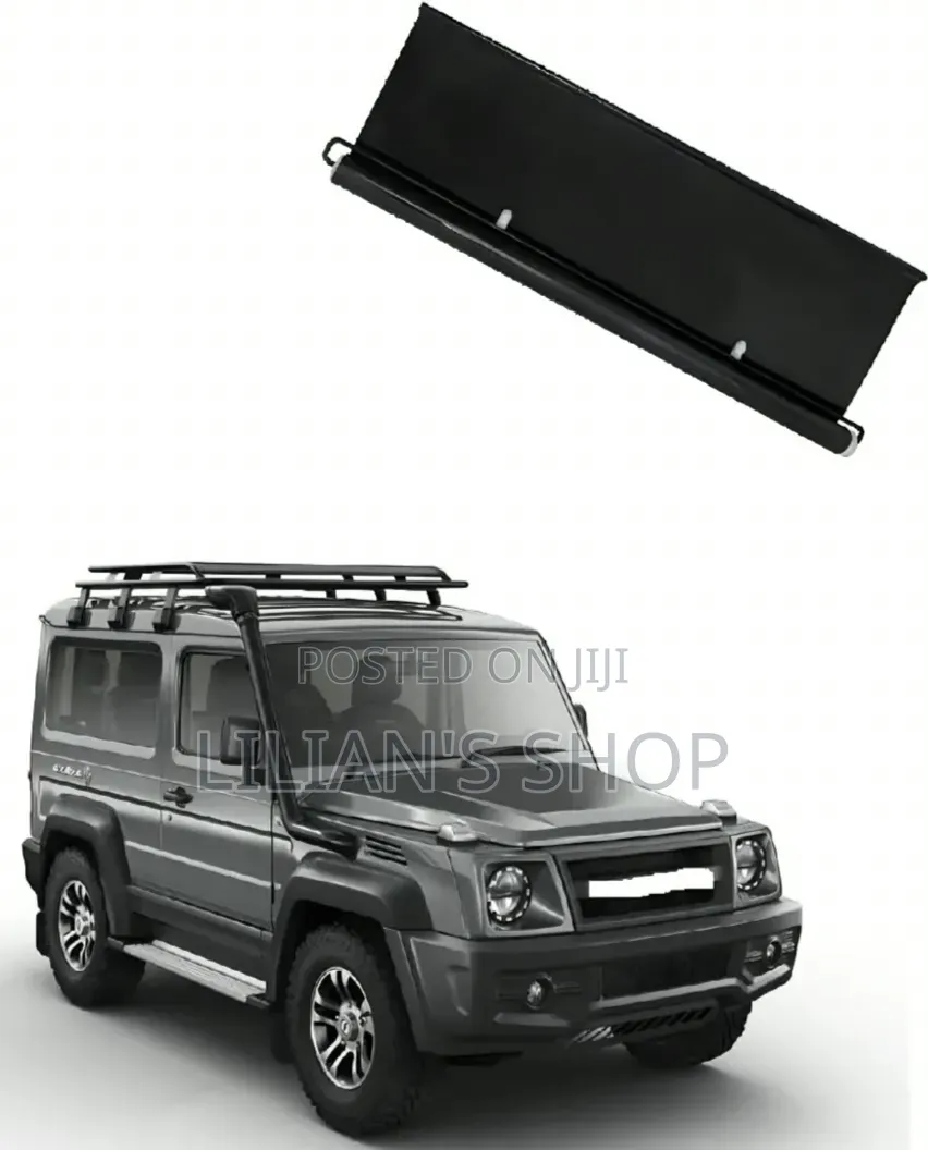 Retractable Suction-Cup Roller Car Sunshade