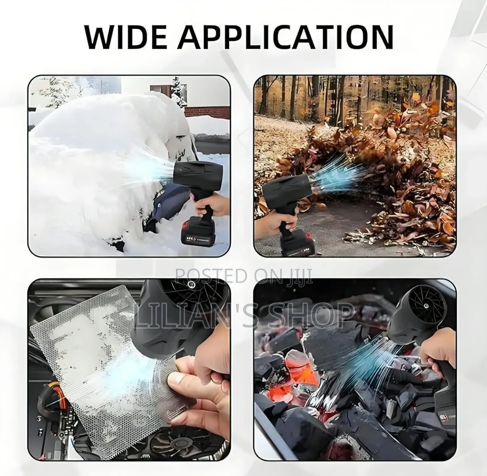 Turbo Jet Blower Cordless Air Duster