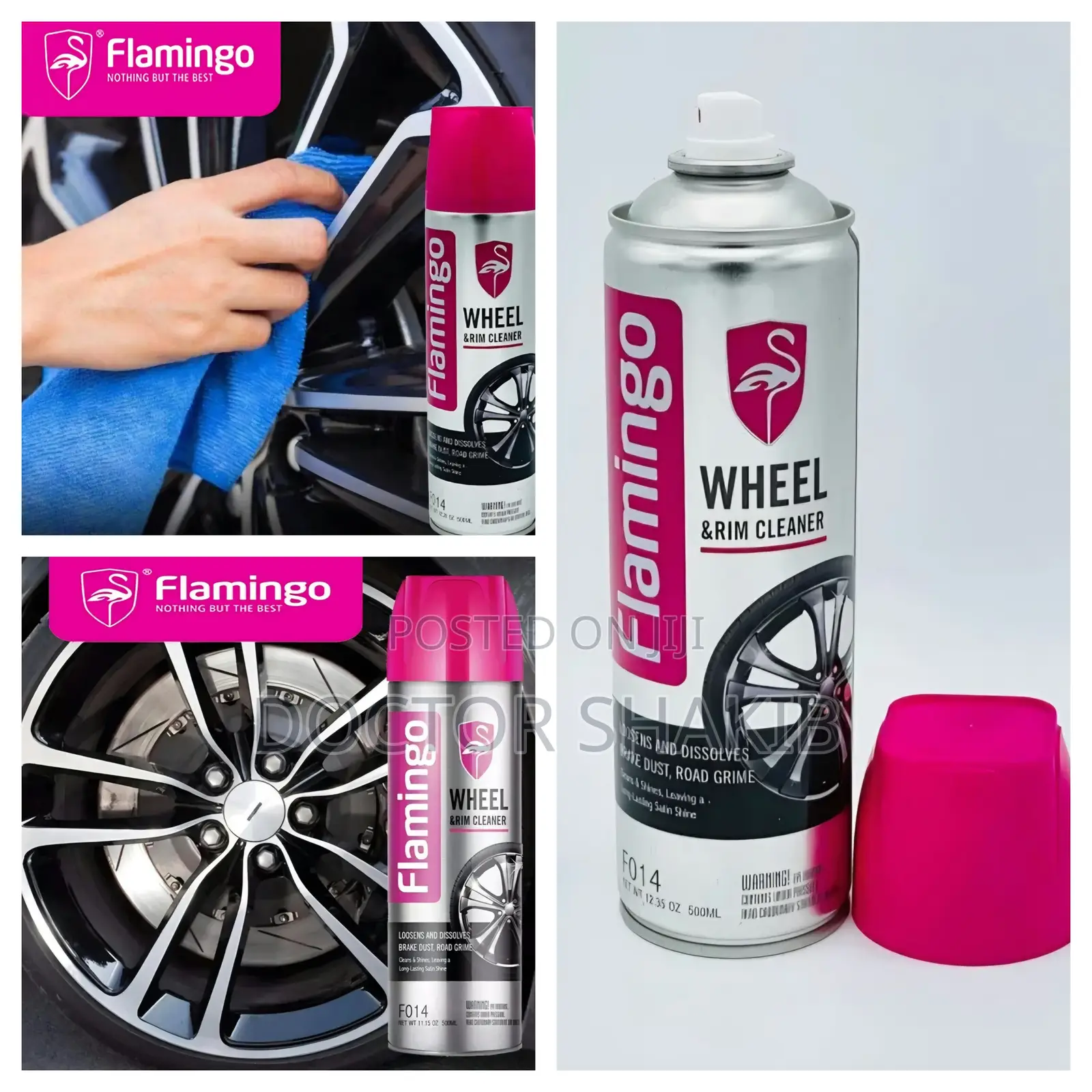 Flamingo Wheel & Rim Cleaner