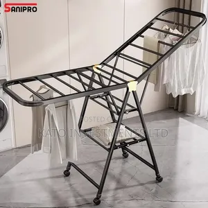 Heavy-Duty Multi-Tier Stainless Steel Clothes Drying Rack