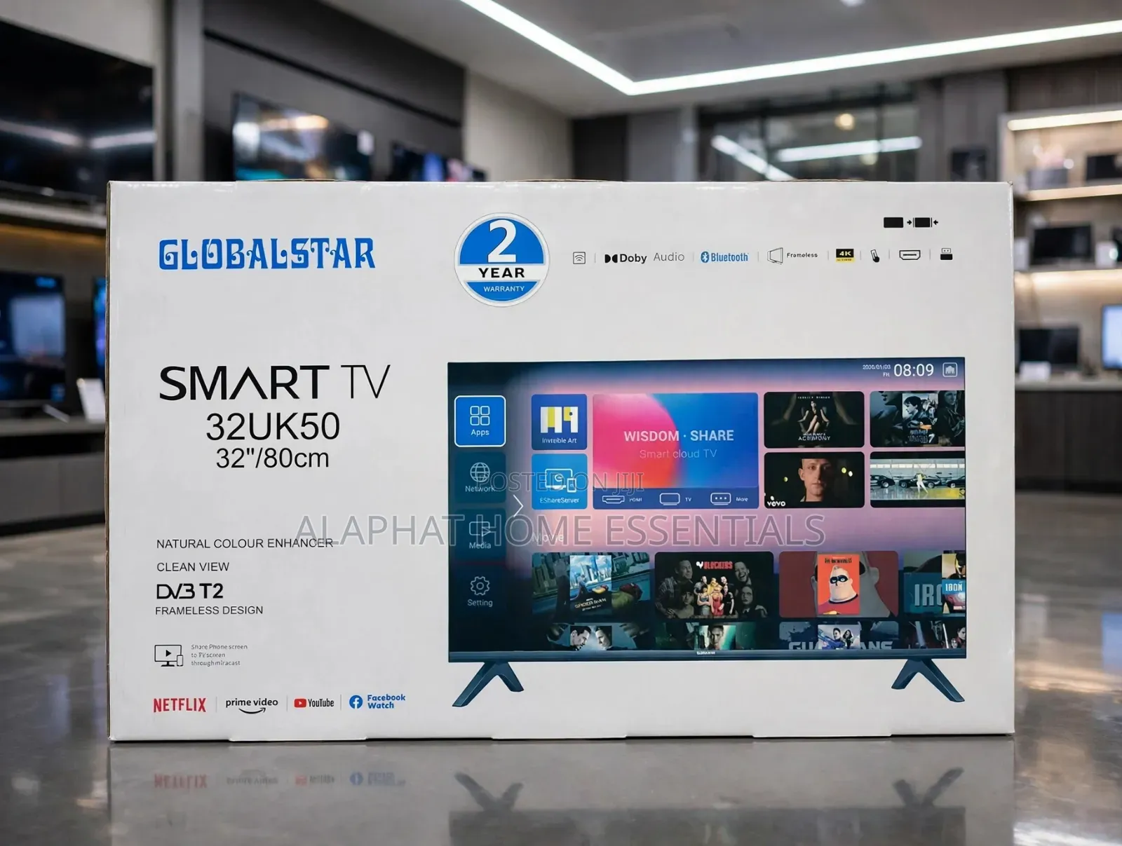 Globalstar Smart TV 32uk50 32 Inches
