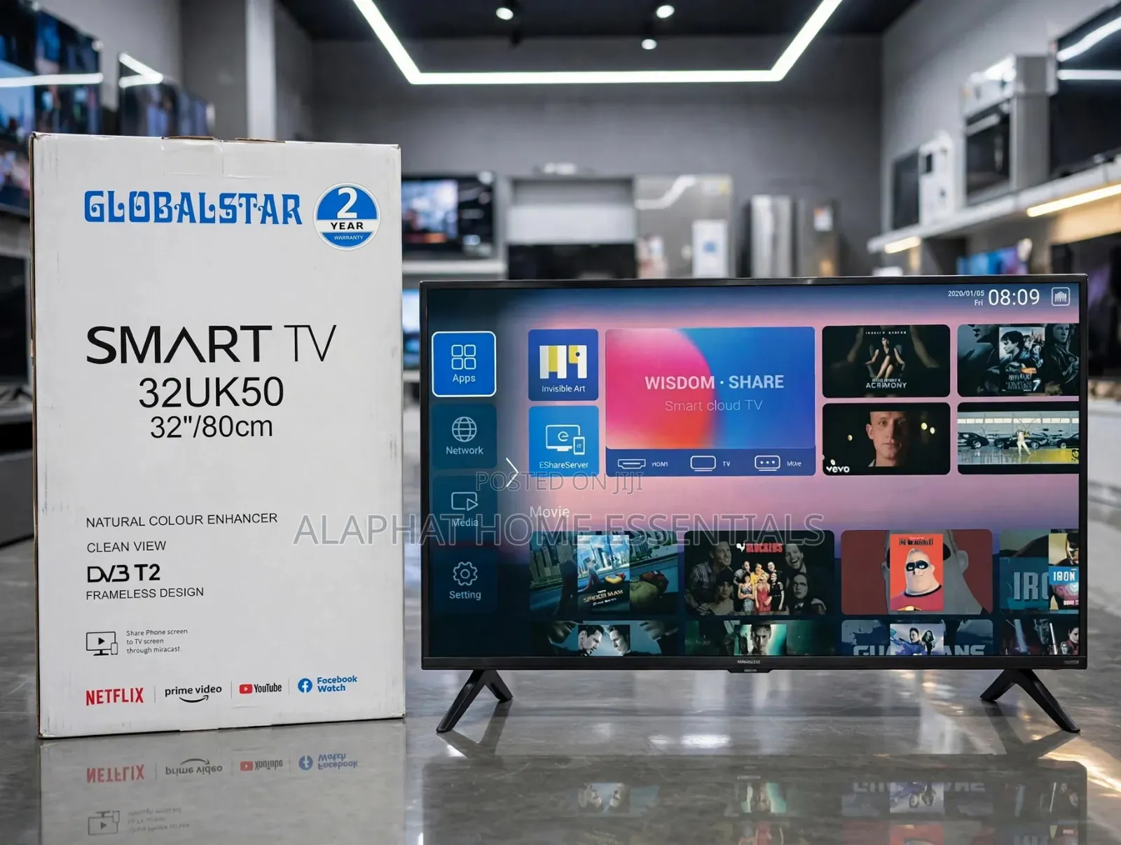 Globalstar Smart TV 32uk50 32 Inches
