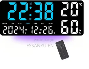 5 in 1 LED Digital Wall/ Stand Clock