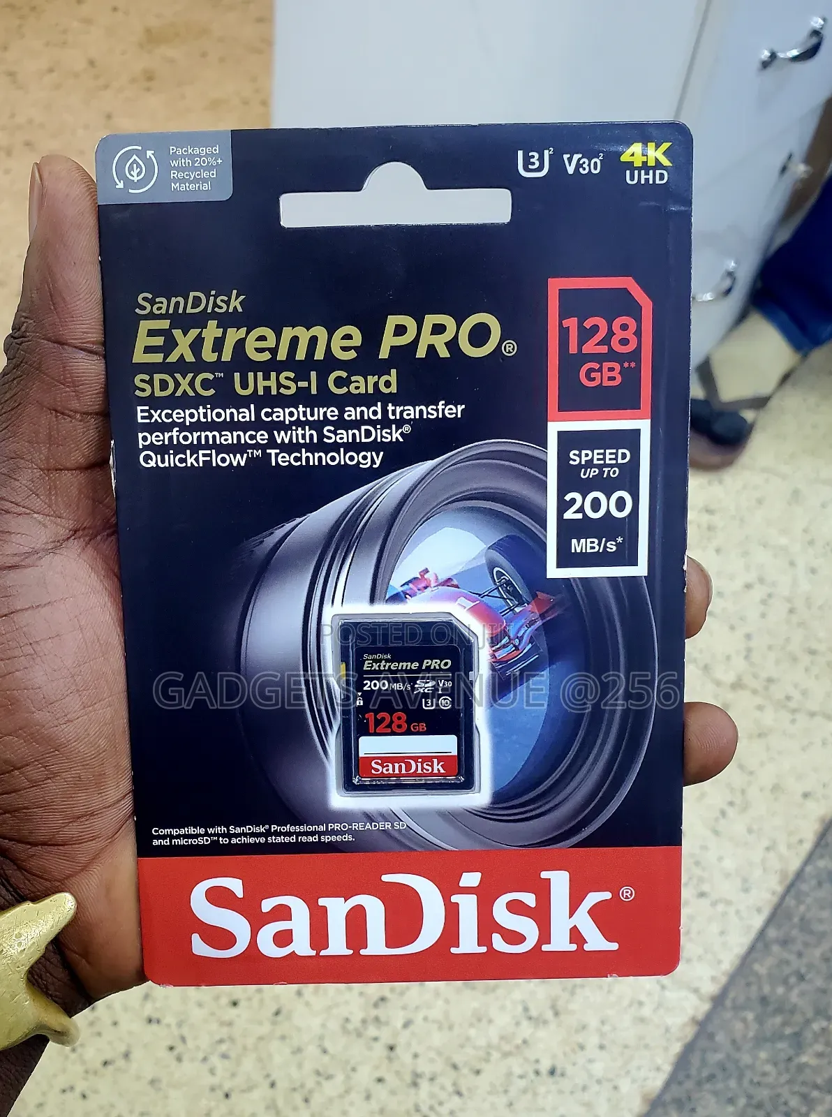 SanDisk Extreme PRO 128GB SDXC UHS-I Memory Card