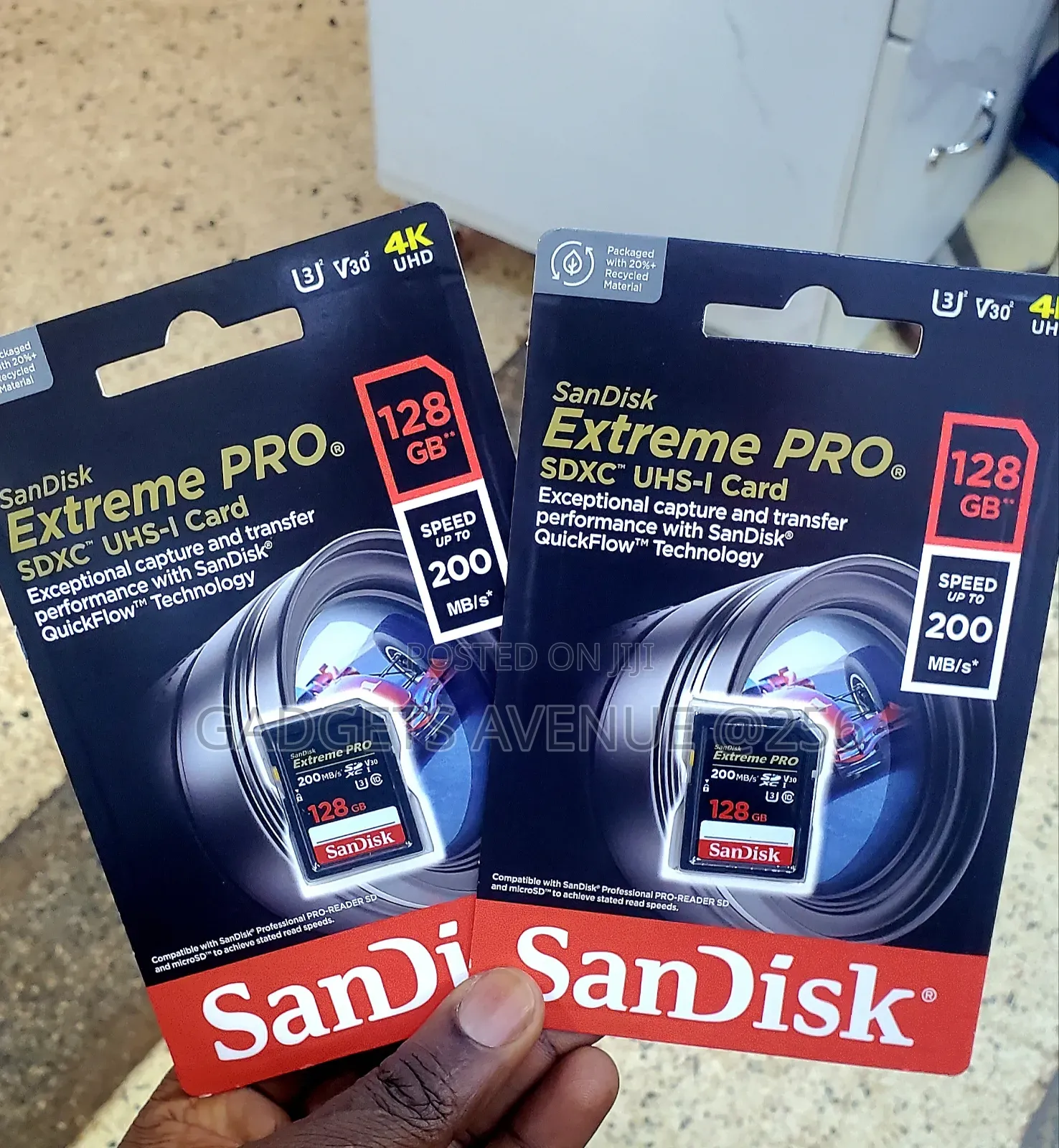 SanDisk Extreme PRO 128GB SDXC UHS-I Memory Card