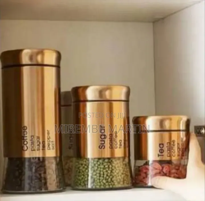 Contemporary Kitchen Storage Canister Set
