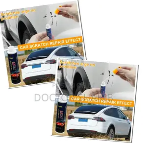 3pcs Lical Auto Paint Touch-Up Pen- Flash Silver