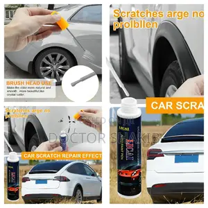 3pcs Lical Auto Paint Touch-Up Pen- Flash Silver