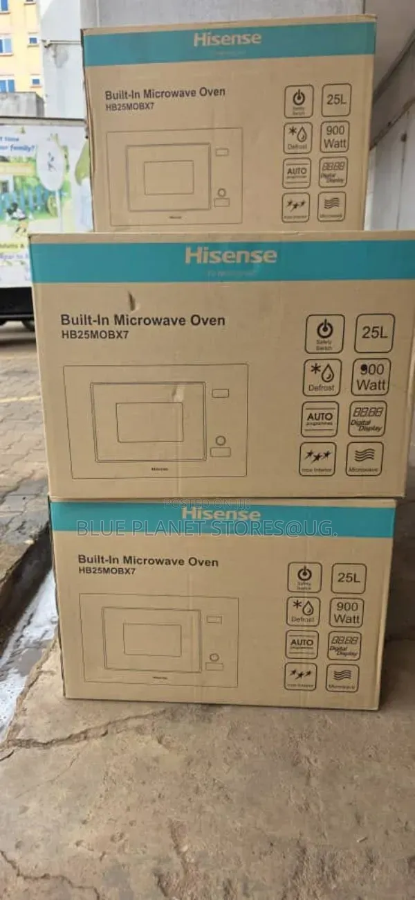 HISENSE 25Litres Built-in Microwave Oven \\ 900w \\ HB25MOBX7
